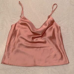 Blush Pink Cowl Neck Top💕